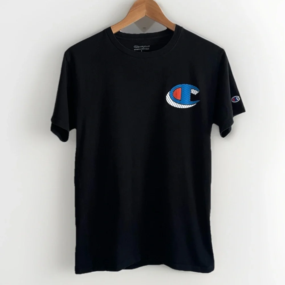 Champion Black T-Shirt - Picture 2 of 4